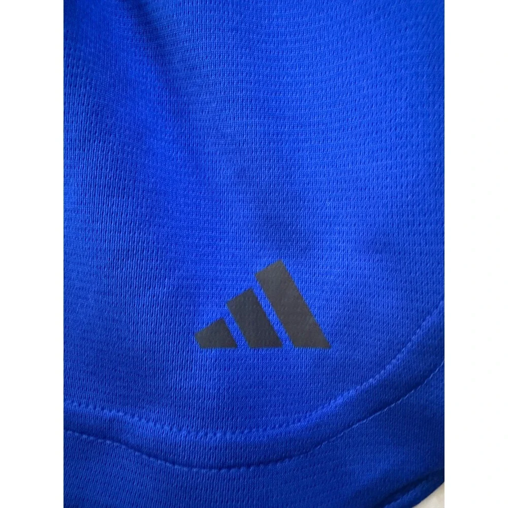 Adidas Mens Axis Knit‎ 4.0 Training Shorts Royal Blue IV7887 XS 7 Inch Inseam